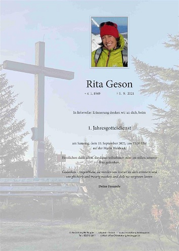 Rita Geson